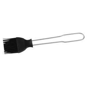 RO-Pincel de silicona y acero inox 200x50x10 mm.