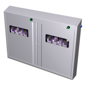 RO-Armario esterilizador de ozono de 996x120x722 mm.