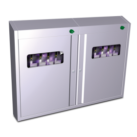 RO-Armario esterilizador de U.V. de 523x120x722 mm.