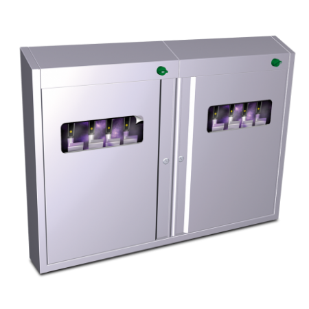 RO-Armario esterilizador de U.V. de 523x120x722 mm.