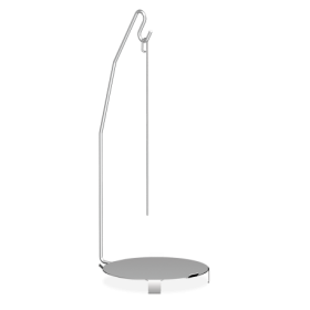 RO-Soporte para pincho moruno 210x270x540 mm.