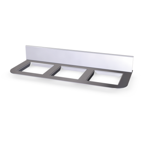 RO-Adaptador de cestillos cuberteros para carro de servicio