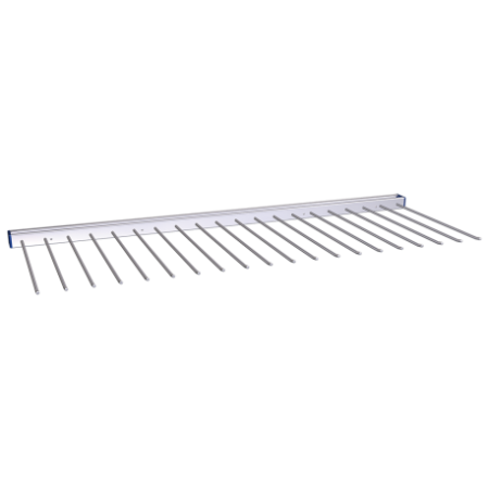 RO-Soporte para colgar copas/tazas en varilla de 973x386x30 mm.