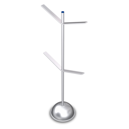 RO-Columna para dispensador de bolsas 550x290x1245 mm.