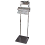 RO-Conjunto dispensador de guantes y bolsas en rollo Dimensiones: 400x425x1290 mm.