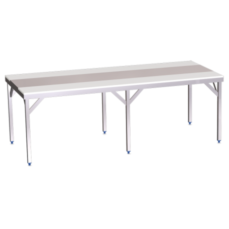 RO-Mesa despiece fb.blanca s/entrep.1500x1050x850 mm.