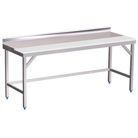RO-Mesa prepar.mural fb.blanca s/ent.1000x700x850 mm.