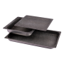 RO-Bandeja de aluminio antiadherente 1/2-20 Dimensiones: 325x265x20 mm.