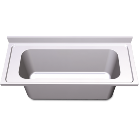 RO-Fregadero 1200x700 1 cubeta dimensiones cubeta 1060x420x350 mm.