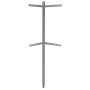 RO-Columna perforada p/pletina esquina 40x40x2000 mm.