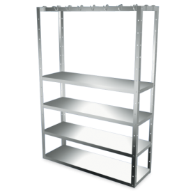 RO-Kit de una pletina para estanteria 800x500 mm.