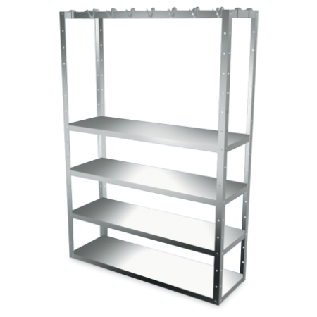 RO-Kit de una pletina para estanteria 800x400 mm.