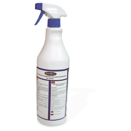 RO-Bote de limpiador inoxidable de 1000 ml.