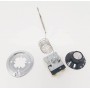 Termostato Freidora 50-200C Capilar Inox 1000mm 20A Kit Con Mando Y Dial