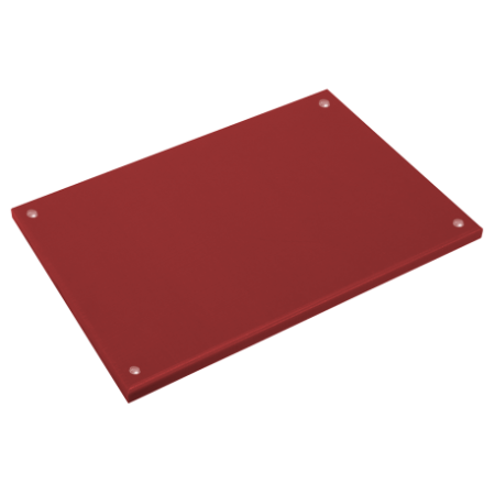 RO-Fibra estándar roja 400x300x15 mm. Con tacos.