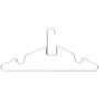 RO-Percha industrial de acero inoxidable 420x190 mm.
