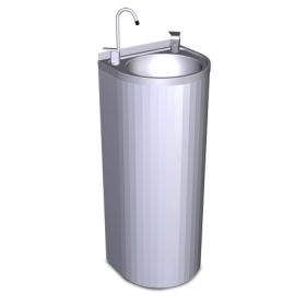 RO-Fuente de agua de columna 350x300x850 mm.