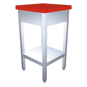 RO-Tajo lastrado fibr roja c/entrep 400x400x900 mm.