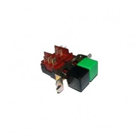 RO-Interruptor Doble VERDE-NEGRO B-303F
