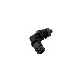 RO-Racor Codo Plastico Corto Bomba Peristaltica