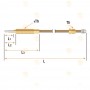 RO-Termopar Cabeza Roscada M8x1 L-600mm
