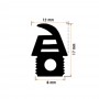 RO-Burlete Puerta Horno 470x350mm