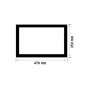 RO-Burlete Puerta Horno 470x350mm