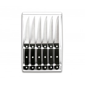 SET 6 CUCHILLOS CHULETEROS MICRO DENTAD