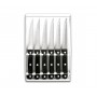 SET 6 CUCHILLOS CHULETEROS MICRO DENTAD