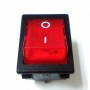 RO-Pulsador Rojo 30x22mm 230V Bipolar