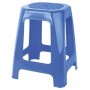 RO-Taburete Rectangular Alto, Multiuso, 46 x 29 x 26 cm, Color Azul