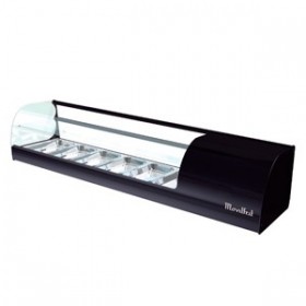 Vitrina de tapas 6 bandejas