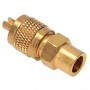 RO-Obus 1/4" Sae X 1/4" Soldar Tapon C/LLAVE