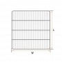RO-Rejilla Plastificada 560x540mm Gris