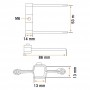 RO-Pincho Asador Con Tornillo Eurast