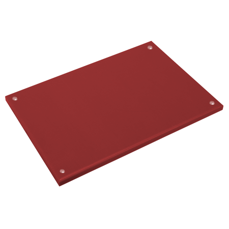 Fibra estándar roja 400x300x15 mm. Con tacos.