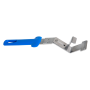 Pinza para bandeja de horno en acero inox 240x90 mm. Altura regulable.