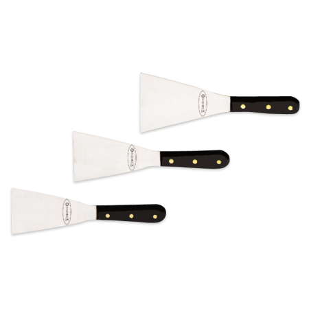 Espátula plancha 130x90x1 mm.