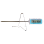 Termómetro con alarma resistente al agua De -50ºC a +300ºC - Sonda de acero inox. de 125 mm. Con clip de fijación.