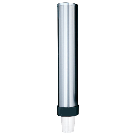Dispensador de vasos de plástico ø90x597 mm.