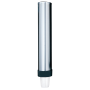 Dispensador de vasos de plástico ø90x597 mm.