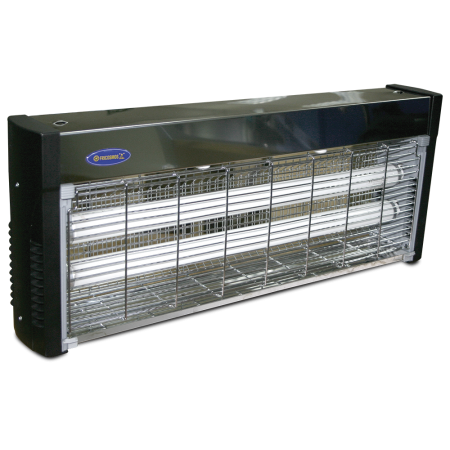 Exterminador de insectos serie UK-240 / 80 w. inoxidable 670x112x323 mm.