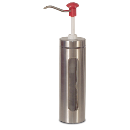 Dispensador de salsa ø100x455 mm.